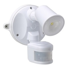 55-151 LED Spotlight 10W With Motion Sensor (White)